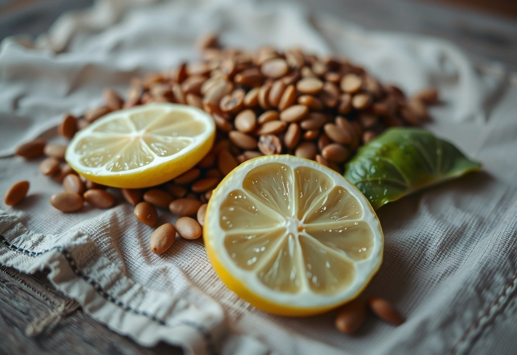 Citrom és lencse párosítás